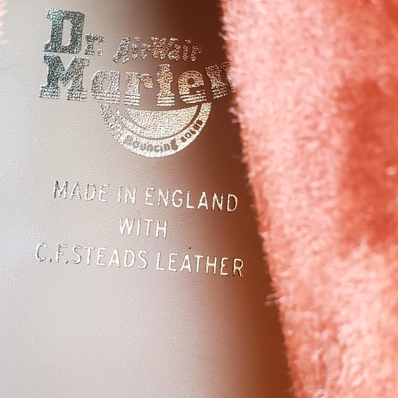 Dr. Martens Suede Leather Boots Made in England Size 11, USA Men's Size 12 - Picture 5 of 15